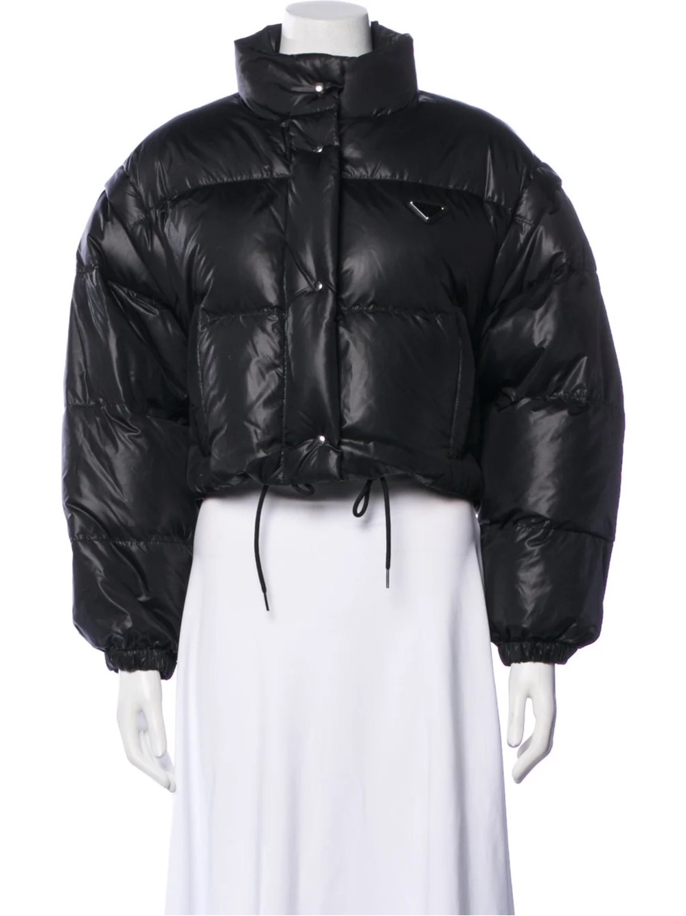 Prada Cropped Puffer Jacket Vest - Picture 13 of 16